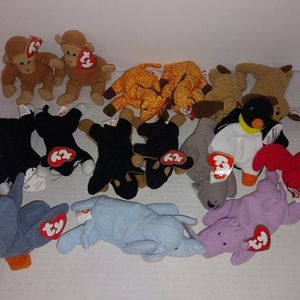 Teenie beenie babies